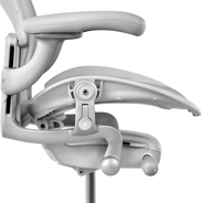 Aeron Chair Mineral Finish Side View
