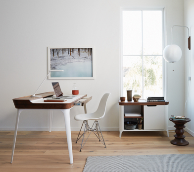 Airia Desk in a Home-Office Setting